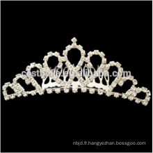 Chic couronne royale décoration européenne banderoles de mariée bijoux